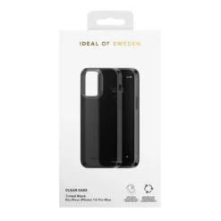 IDeal Of Sweden - IPhone 14 PRO MAX Coque Clear Case TInted Black -Mobilemania Magasin ideal of sweden iphone 14 pro max coque clear case tinted black 3