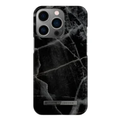 IDeal Of Sweden - IPhone 14 PRO MAX Coque MagSafe Black Thunder Marble
