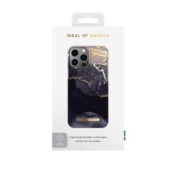 IDeal Of Sweden - IPhone 14 PRO MAX Coque MagSafe Golden Twilight Marble -Mobilemania Magasin ideal of sweden iphone 14 pro max coque magsafe golden twilight marble 3