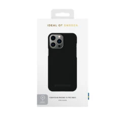 IDeal Of Sweden - IPhone 14 PRO MAX Coque MagSafe SEAMLESS Coal Black -Mobilemania Magasin ideal of sweden iphone 14 pro max coque magsafe seamless coal black 3
