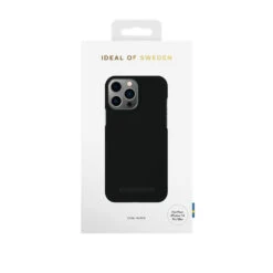 IDeal Of Sweden - IPhone 14 PRO MAX Coque SEAMLESS Coal Black -Mobilemania Magasin ideal of sweden iphone 14 pro max coque seamless coal black 2