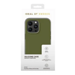 IDeal Of Sweden - IPhone 14 PRO MAX Coque Silicone MagSafe Khaki -Mobilemania Magasin ideal of sweden iphone 14 pro max coque silicone magsafe khaki 3