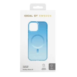 IDeal Of Sweden - IPhone 15 Coque Clear Case MagSafe Light Blue -Mobilemania Magasin ideal of sweden iphone 15 coque clear case magsafe light blue 3