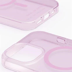 IDeal Of Sweden - IPhone 15 Coque Clear Case MagSafe Light Pink -Mobilemania Magasin ideal of sweden iphone 15 coque clear case magsafe light pink 2