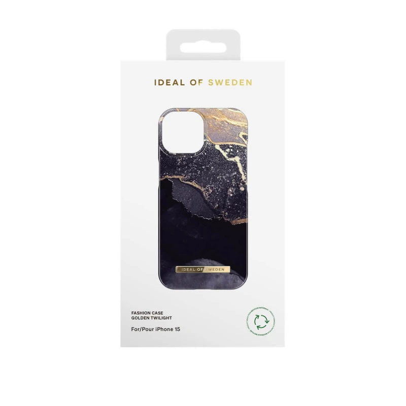 IDeal Of Sweden - IPhone 15 Coque Golden Twilight Marble 3 IDeal Of Sweden - IPhone 15 Coque Golden Twilight Marble