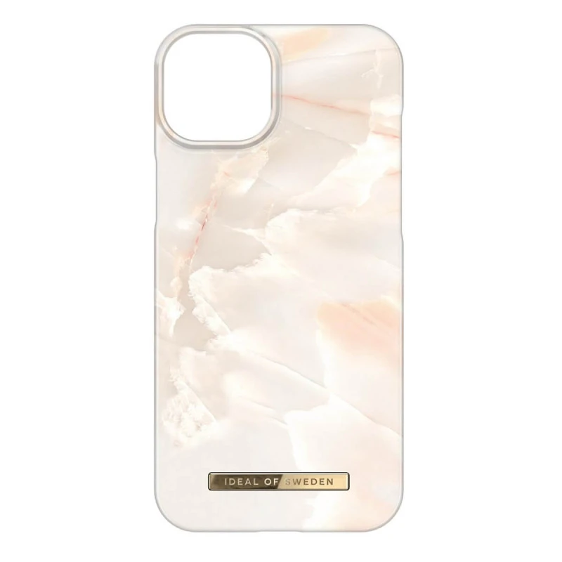 IDeal Of Sweden - IPhone 15 Plus Coque Rose Pearl Marble 3 IDeal Of Sweden - IPhone 15 Plus Coque Rose Pearl Marble