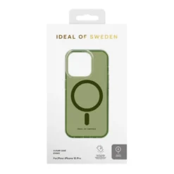 IDeal Of Sweden - IPhone 15 PRO Coque Clear Case MagSafe Khaki -Mobilemania Magasin ideal of sweden iphone 15 pro coque clear case magsafe khaki 3
