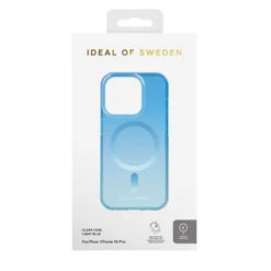 IDeal Of Sweden - IPhone 15 PRO Coque Clear Case MagSafe Light Blue -Mobilemania Magasin ideal of sweden iphone 15 pro coque clear case magsafe light blue 3