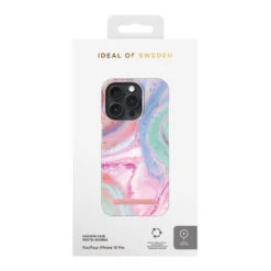 IDeal Of Sweden - IPhone 15 PRO Coque MagSafe Pastel Marble -Mobilemania Magasin ideal of sweden iphone 15 pro coque magsafe pastel marble 3