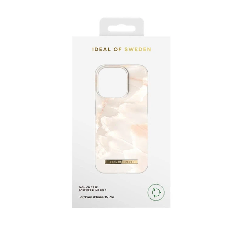IDeal Of Sweden - IPhone 15 PRO Coque Rose Pearl Marble 4 IDeal Of Sweden - IPhone 15 PRO Coque Rose Pearl Marble – Image 2