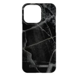 IDeal Of Sweden - IPhone 15 PRO MAX Coque Black Thunder Marble -Mobilemania Magasin ideal of sweden iphone 15 pro max coque black thunder marble 1