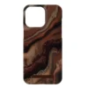IDeal Of Sweden - IPhone 15 PRO MAX Coque Dark Amber Marble -Mobilemania Magasin ideal of sweden iphone 15 pro max coque dark amber marble