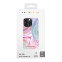 IDeal Of Sweden - IPhone 15 PRO MAX Coque MagSafe Pastel Marble -Mobilemania Magasin ideal of sweden iphone 15 pro max coque magsafe pastel marble 3