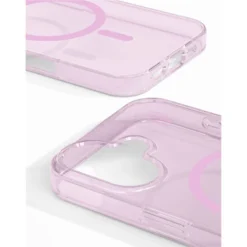 IDeal Of Sweden - IPhone 16 Coque Clear Case MagSafe Light Pink -Mobilemania Magasin ideal of sweden iphone 16 coque clear case magsafe light pink 2