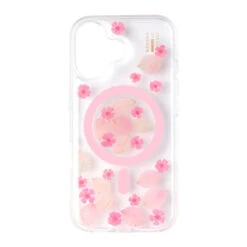 IDeal Of Sweden - IPhone 16 Coque MagSafe Clear Case Cherry Blossom
