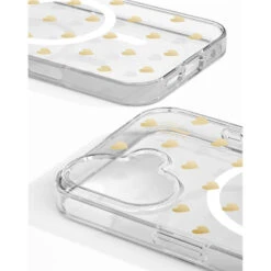 IDeal Of Sweden - IPhone 16 Coque MagSafe Clear Case Golden Hearts 7 IDeal Of Sweden - IPhone 16 Coque MagSafe Clear Case Golden Hearts -Mobilemania Magasin ideal of sweden iphone 16 coque magsafe clear case golden hearts 2