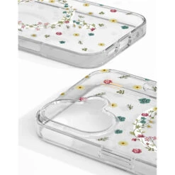 IDeal Of Sweden - IPhone 16 Coque MagSafe Clear Case PETITE FLORAL -Mobilemania Magasin ideal of sweden iphone 16 coque magsafe clear case petite floral 1