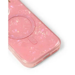 IDeal Of Sweden - IPhone 16 PRO Coque MagSafe PEARLIZED Case Pink -Mobilemania Magasin ideal of sweden iphone 16 pro coque magsafe pearlized case pink 2
