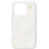 IDeal Of Sweden - IPhone 16 PRO Coque MagSafe PEARLIZED Case White -Mobilemania Magasin ideal of sweden iphone 16 pro coque magsafe pearlized case white