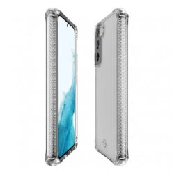 Itskins - Galaxy S22 Plus 5G Coque Rigide HYBRID CLEAR -Mobilemania Magasin itskins galaxy s22 plus 5g coque rigide hybrid clear 4