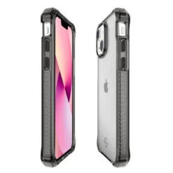 Itskins – IPhone 13 Mini Coque HYBRID CLEAR -Mobilemania Magasin itskins iphone 13 mini coque hybrid clear 2