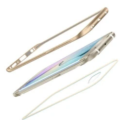 Pack Coque Aluminium + Protection écran Verre Trempé Intégrale Samsung Galaxy S7 Edge -Mobilemania Magasin pack coque aluminium protection ecran verre trempe integrale samsung galaxy s7 24