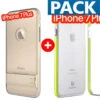 Pack Coque Bimatière Transparente + Coque FLOVEME Hybride Apple IPhone 7/8 Plus 1 Pack Coque Bimatière Transparente + Coque FLOVEME Hybride Apple IPhone 7/8 Plus -Mobilemania Magasin pack coque bimatiere transparente coque floveme hybride apple iphone 78 20