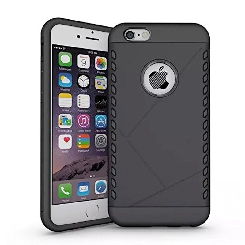 Coque Dual Layer Hybrid + Coque Flash Calling Apple IPhone 6/6S 6 Coque Dual Layer Hybrid + Coque Flash Calling Apple IPhone 6/6S – Image 4