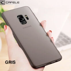 Pack Coque Rigide CAFELE Vitros Series + Coque Silicone Gel CAFELE AIR SKIN Series Samsung Galaxy S9 -Mobilemania Magasin pack coque rigide cafele vitros series coque silicone gel cafele air skin series samsung galaxy s9 14