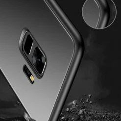 Pack Coque Rigide CAFELE Vitros Series + Câble USB Type-C Denim Texture Samsung Galaxy S9 -Mobilemania Magasin pack coque rigide cafele vitros series samsung galaxy s9 6