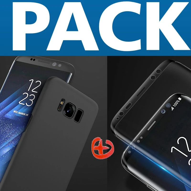 Pack Coque Rigide Floveme Frosty Series + Protection écran Samsung Galaxy S8 Plus 3 Pack Coque Rigide Floveme Frosty Series + Protection écran Samsung Galaxy S8 Plus