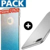 Pack Coque Ultra Pailletée + Coque Frosty Series Apple IPhone 7/8 Plus -Mobilemania Magasin pack coque ultra pailletee coque frosty series apple iphone 78 plus