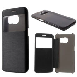 Pack Etui Folio + Câble MicroUSB Samsung Galaxy S6 Edge -Mobilemania Magasin pack etui folio cable microusb samsung galaxy s6 edge 6