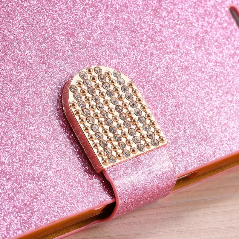 Pack Etui Folio Strass Diamant + Coque Gel Second Skin Samsung Galaxy S6 8 Pack Etui Folio Strass Diamant + Coque Gel Second Skin Samsung Galaxy S6 – Image 6