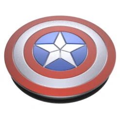 PopSockets - PopGrip Captain America Shield -Mobilemania Magasin popsockets popgrip captain america shield 1