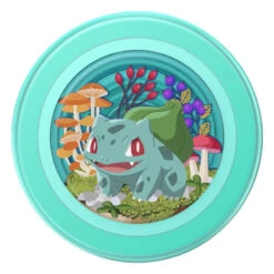 PopSockets - PopGrip MagSafe Round Bulbasaur Mint -Mobilemania Magasin popsockets popgrip magsafe round bulbasaur mint 1