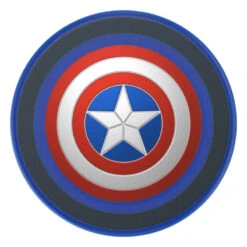 PopSockets - PopGrip MagSafe Round Captain America -Mobilemania Magasin popsockets popgrip magsafe round captain america 1