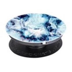 PopSockets - PopGrip Plastic Blue Marble -Mobilemania Magasin popsockets popgrip plastic blue marble 2