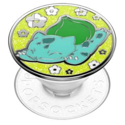 PopSockets - PopGrip Pokemon Enamel Bulbasaur -Mobilemania Magasin popsockets popgrip pokemon enamel bulbasaur 1