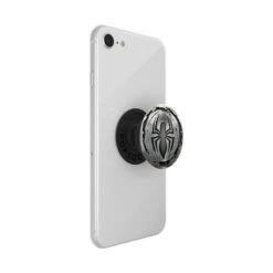 PopSockets - PopGrip Spider-man Monochrome -Mobilemania Magasin popsockets popgrip spider man monochrome 3