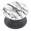PopSockets - PopGrip White Stone Marble -Mobilemania Magasin popsockets popgrip white stone marble