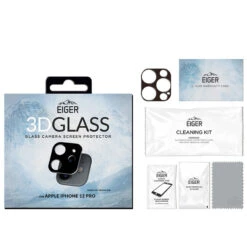 Eiger - IPhone 12 PRO Protection Camera 3D GLASS -Mobilemania Magasin protection camera eiger 3d glass apple iphone 12 pro 2