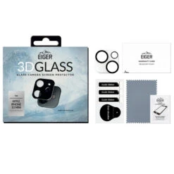 Eiger - IPhone 13 Mini Protection Camera 3D GLASS 7 Eiger - IPhone 13 Mini Protection Camera 3D GLASS -Mobilemania Magasin protection camera eiger 3d glass apple iphone 13 mini 2