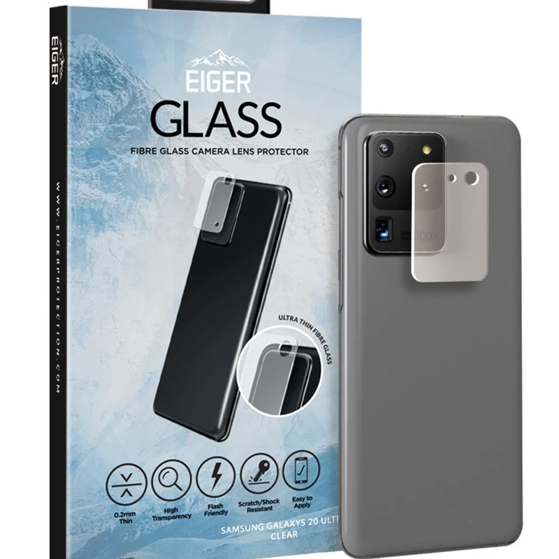 Protection Camera Eiger FIBRE GLASS Samsung Galaxy S20 Ultra 5G 3 Protection Camera Eiger FIBRE GLASS Samsung Galaxy S20 Ultra 5G