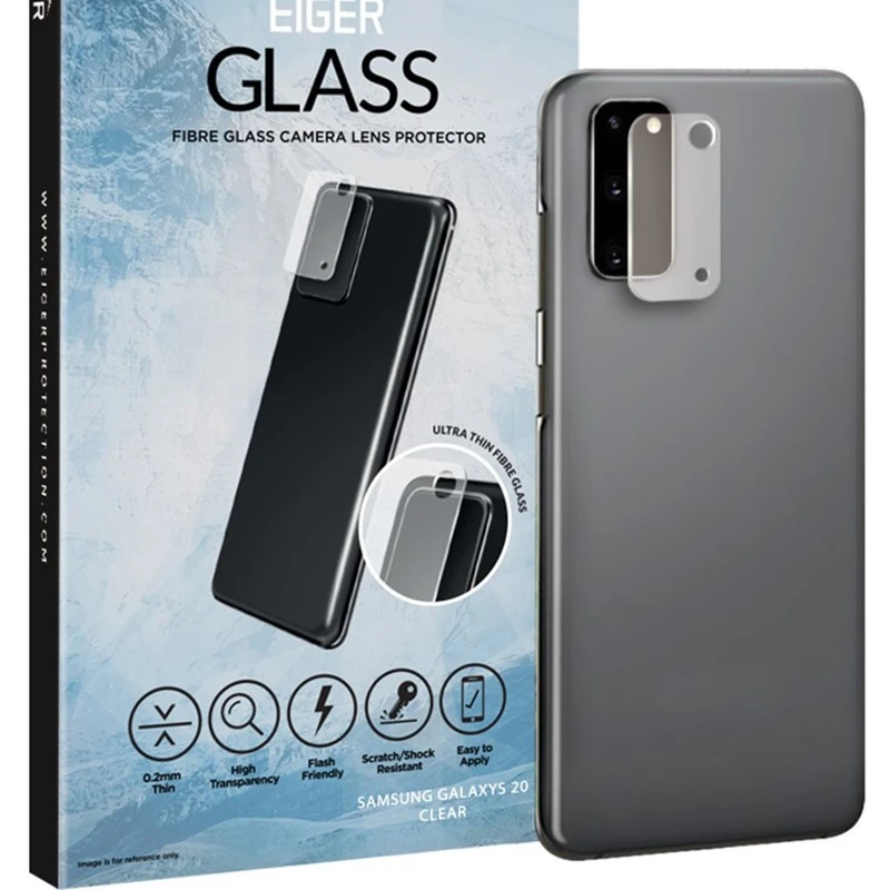 Protection Camera Eiger FIBRE GLASS Samsung Galaxy S20/S20 5G 3 Protection Camera Eiger FIBRE GLASS Samsung Galaxy S20/S20 5G