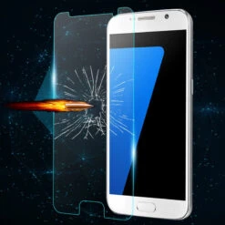 Protection écran En Verre Trempé Samsung Galaxy S7 Clair -Mobilemania Magasin protection ecran en verre trempe samsung galaxy s7 clair 1