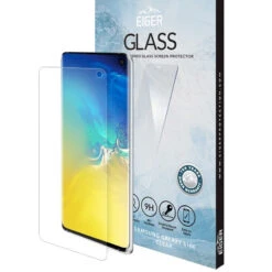 Eiger - Galaxy S10e Protection écran 2.5D GLASS -Mobilemania Magasin protection ecran verre trempe eiger 25d glass sp samsung galaxy s10e 2
