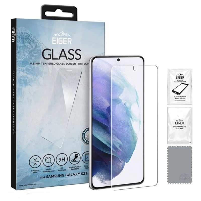 Eiger - Galaxy S21 5G Protection écran 2.5D GLASS 5 Eiger - Galaxy S21 5G Protection écran 2.5D GLASS – Image 3