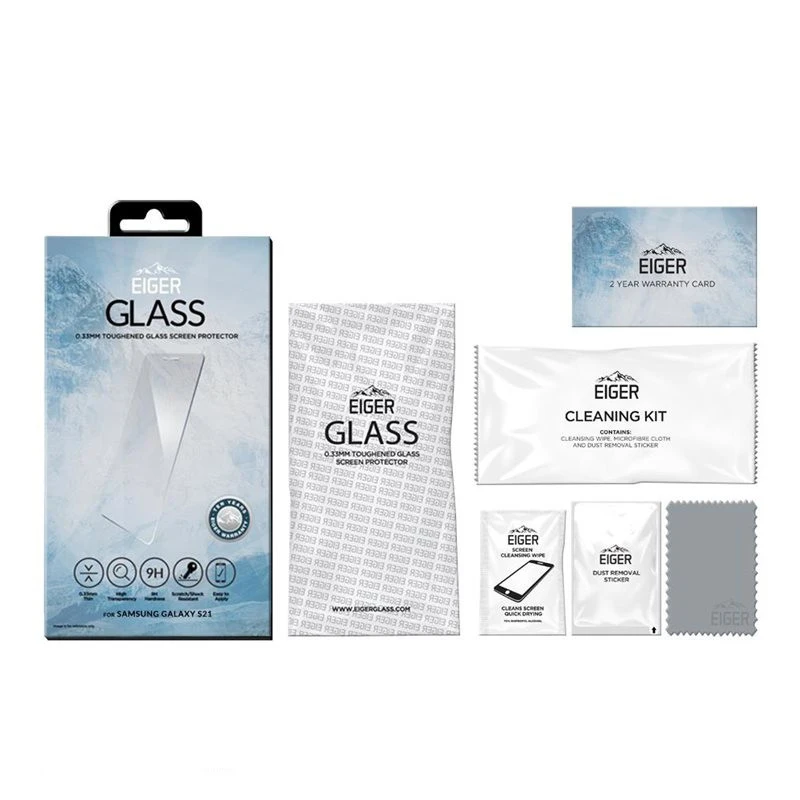 Eiger - Galaxy S21 5G Protection écran 2.5D GLASS 6 Eiger - Galaxy S21 5G Protection écran 2.5D GLASS – Image 4