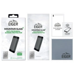 Eiger - IPhone 13 Mini Protection écran MOUNTAIN GLASS PLUS -Mobilemania Magasin protection ecran verre trempe eiger 25d mountain glass plus apple iphone 13 mini 4